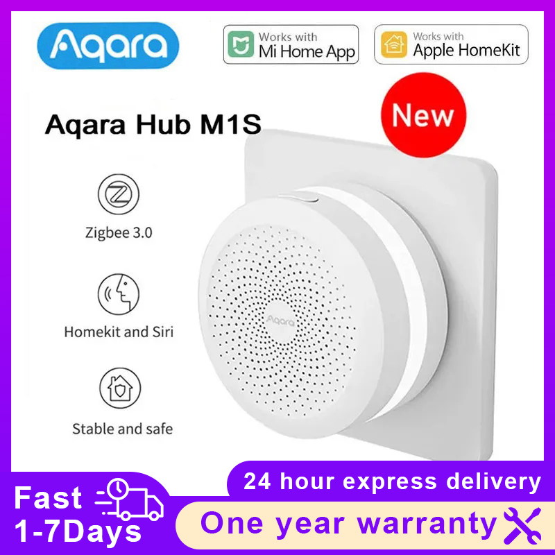 Aqara Smart Hub M1S بوابة لاسل - مراجعة Xiaomi Hub Mijia Hub وسعره
